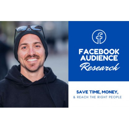 I will research the perfect audience to target with facebook ads