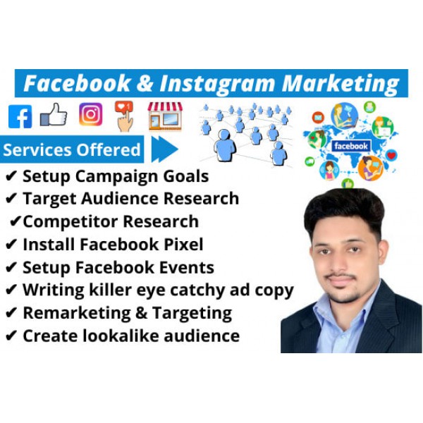 I will set up and manage your facebook and instagram ads campaign